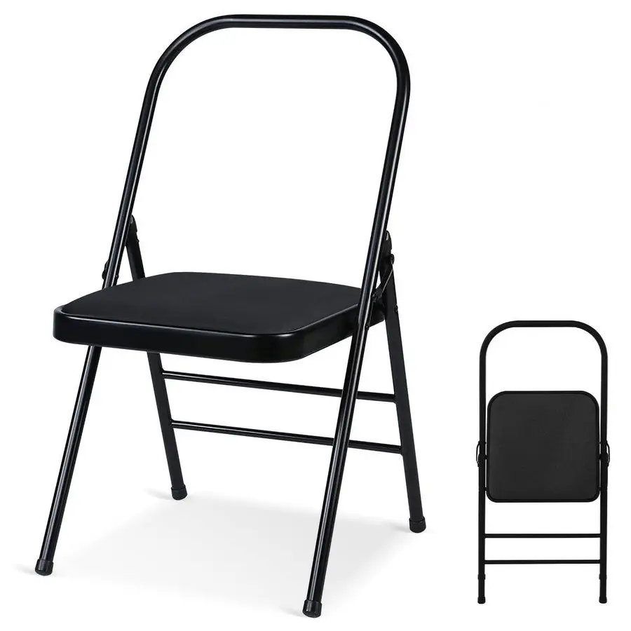 Auxiliary Chair Backless Yoga Chair Portable Folding Yoga Chair with NonSlip Feet Covers for Flexibility and Strength Training
Auxiliary Chair Backless Yoga Chair Portable Folding Yoga Chair with NonSlip Feet Covers for Flexibility and Strength Training