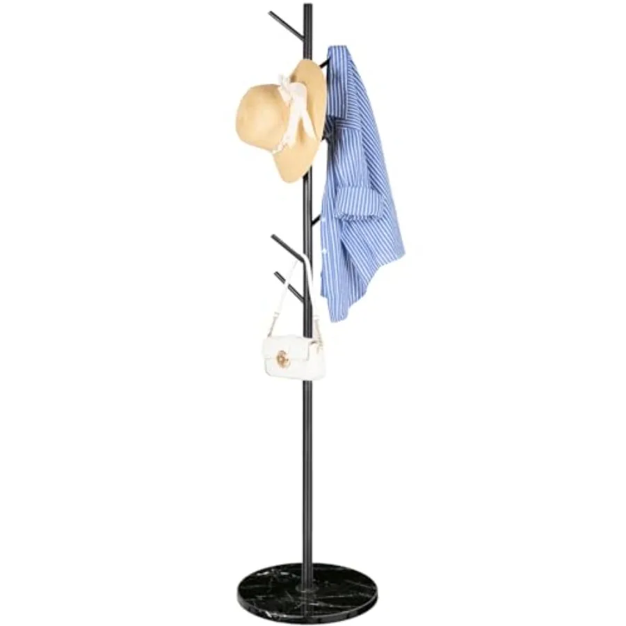 Metal Coat Rack Freestanding, Modern Heavy Duty Coat Racks with Natural Marble Base, Stable Coat Tree Stand, Hall Tree Hanger C
Metal Coat Rack Freestanding, Modern Heavy Duty Coat Racks with Natural Marble Base, Stable Coat Tree Stand, Hall Tree Hanger C