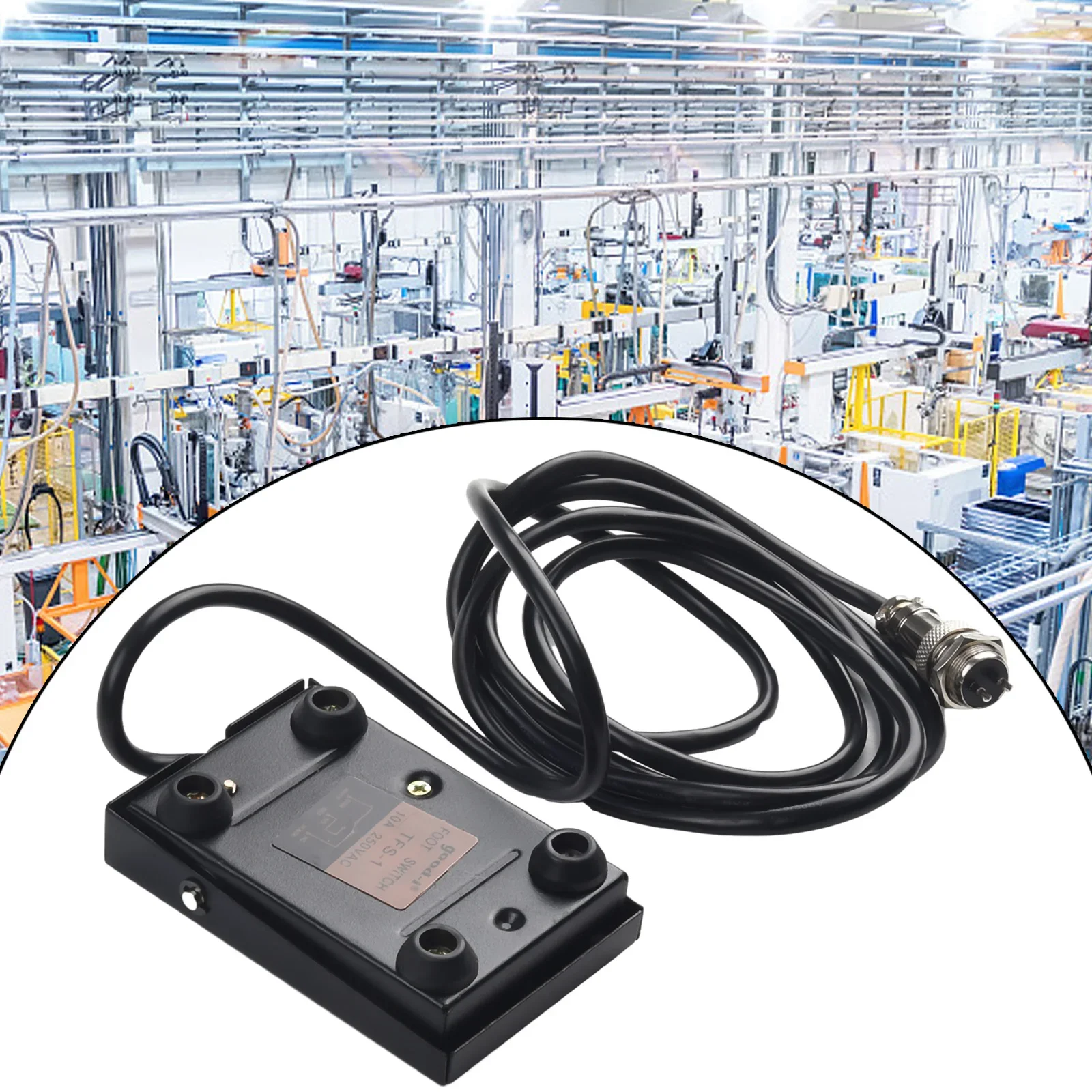 Spot Welded Foot Pedal Welding 1pc Metal TIG 2/3-pin Accessories Anti-skid Control Foot Controller Foot Switch
Spot Welded Foot Pedal Welding 1pc Metal TIG 2/3-pin Accessories Anti-skid Control Foot Controller Foot Switch