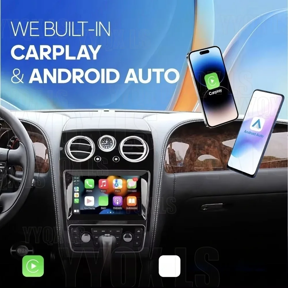 9 Inch Android14 For Bentley Flying Spur/Continental 2005-2019 GPS Navigation 8Core CarPlay Multimedia Video Player 4G WiFi
9 Inch Android14 For Bentley Flying Spur/Continental 2005-2019 GPS Navigation 8Core CarPlay Multimedia Video Player 4G WiFi