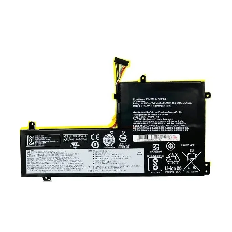L17C3PG2 L17M3PG2 Laptop Battery For Lenovo Legion Y530-15ICH Y540-15IRH Y540-17IRH Y730 Y740 Y7000 Y7000P 2019 Series 57Wh
L17C3PG2 L17M3PG2 Laptop Battery For Lenovo Legion Y530-15ICH Y540-15IRH Y540-17IRH Y730 Y740 Y7000 Y7000P 2019 Series 57Wh
