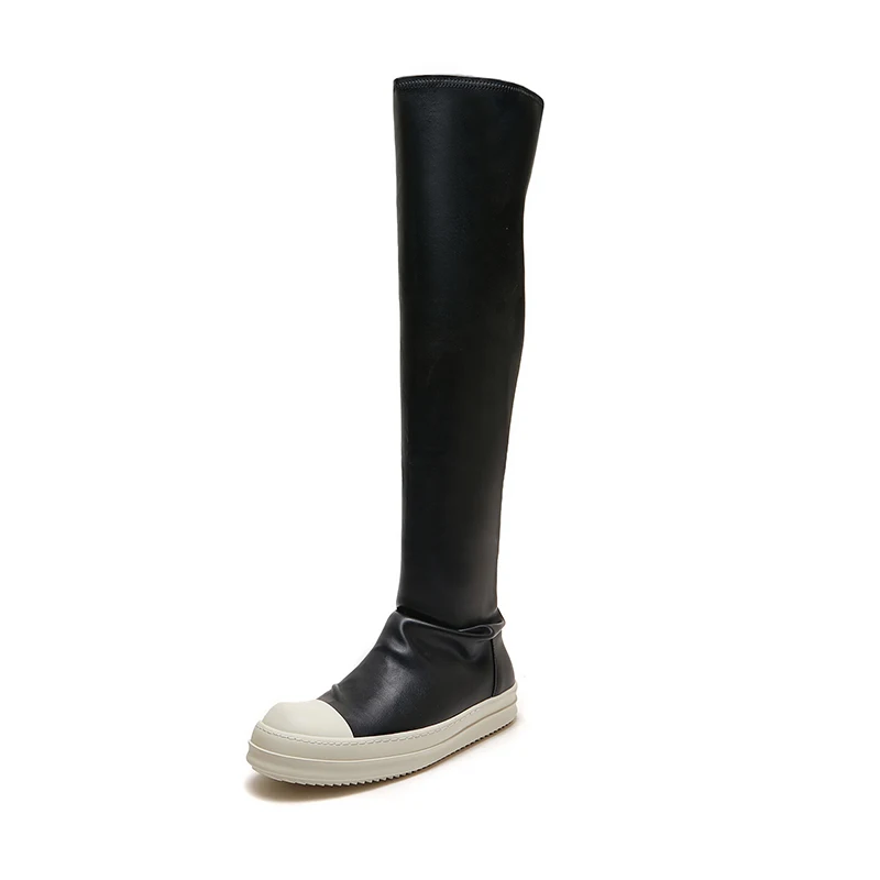 Women Over Knee Thigh High Boots Winter Ro Luxury Designer Trainers Casual Thick Sole Black Plus Size Elastic Sock Shoes
Women Over Knee Thigh High Boots Winter Ro Luxury Designer Trainers Casual Thick Sole Black Plus Size Elastic Sock Shoes