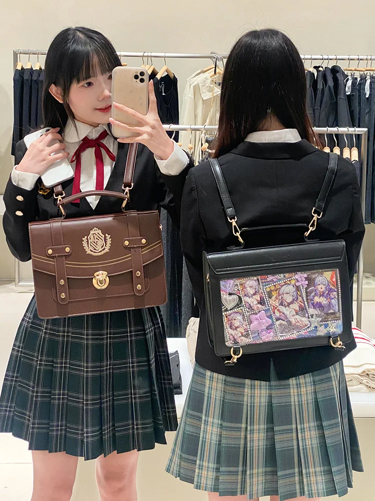Original Daily Backpack Versatile Jk Transparent Backpack for Women Fashion Travelling Backpacks
Original Daily Backpack Versatile Jk Transparent Backpack for Women Fashion Travelling Backpacks