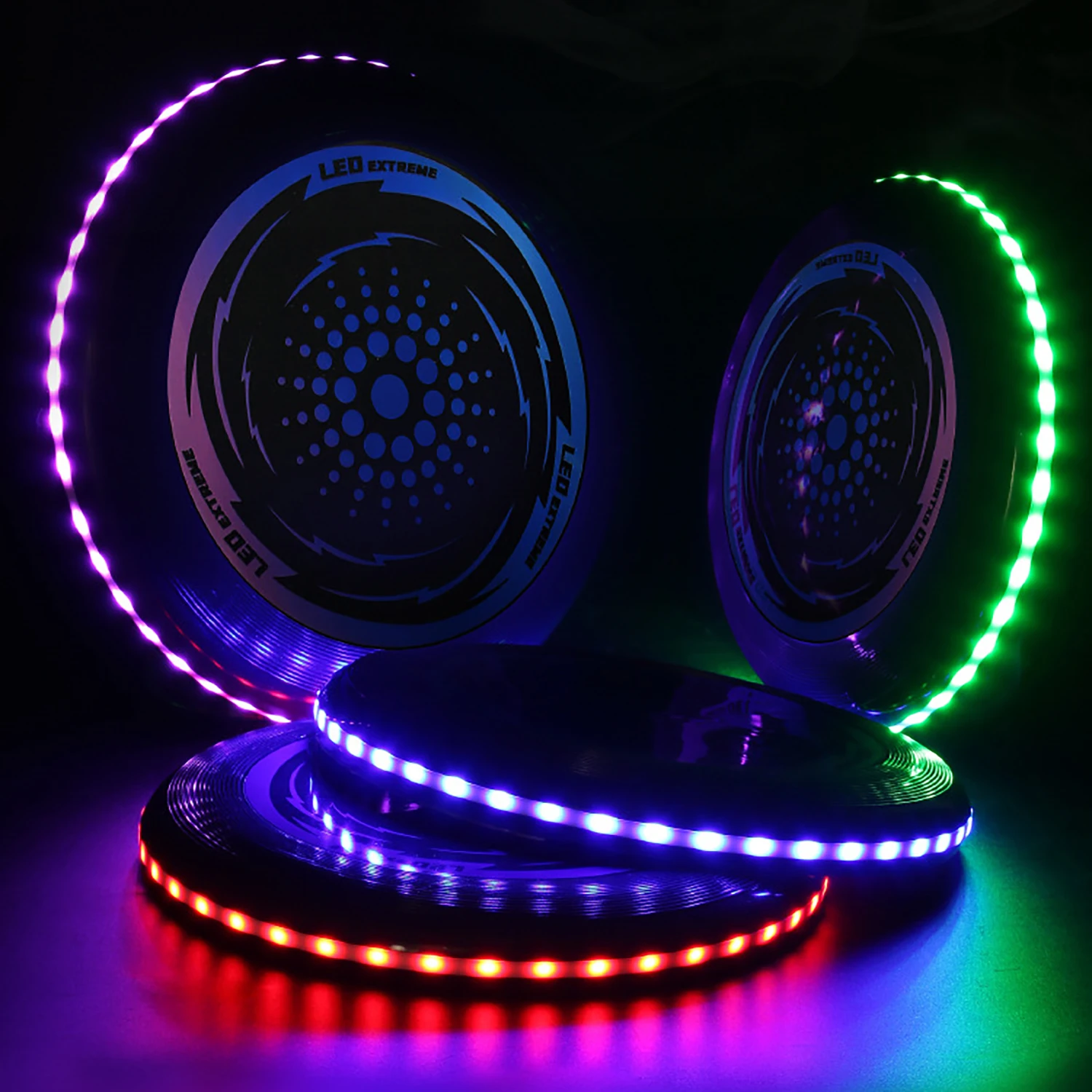 1PC LED Flying Disc, 49LED Luminous Decompression Throwing Disc Toy, 10.63in Lightweight Stress Disc Toy for Outdoor Sports Game
1PC LED Flying Disc, 49LED Luminous Decompression Throwing Disc Toy, 10.63in Lightweight Stress Disc Toy for Outdoor Sports Game