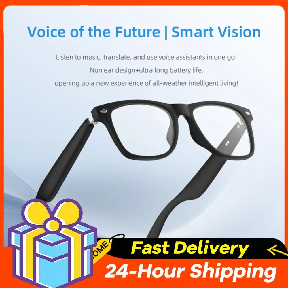 AI Intelligent Real time Translation Glasses Wireless Headset Sunglasses Built-in Microphone Speakers Sports Driving Sunglasses
AI Intelligent Real time Translation Glasses Wireless Headset Sunglasses Built-in Microphone Speakers Sports Driving Sunglasses