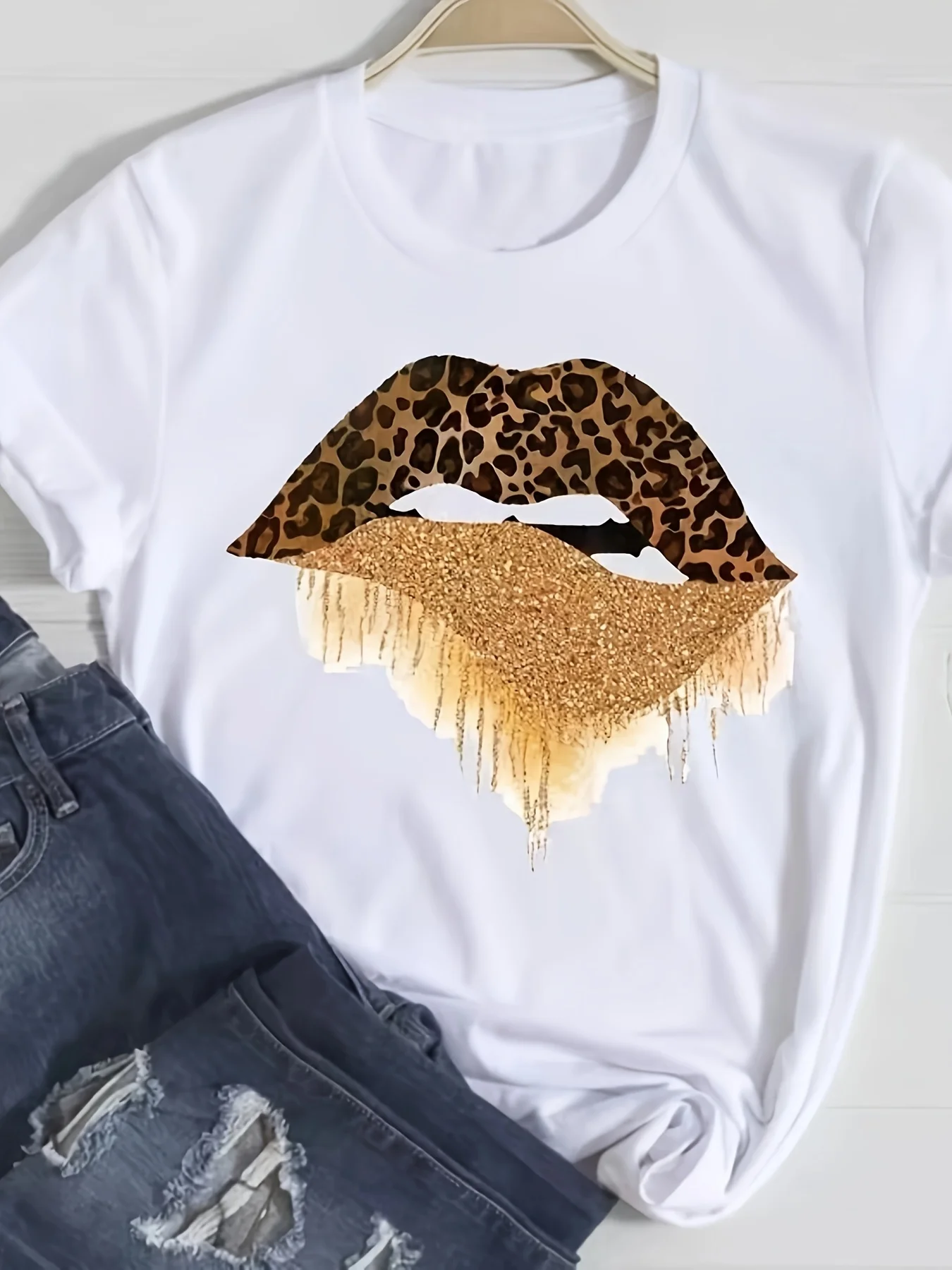 Women's Casual Short Sleeve T-Shirt Harajuku Short Sleeve Casual Women's T-shirt Clothing Street Tops Tees Aesthetic Clothes
Women's Casual Short Sleeve T-Shirt Harajuku Short Sleeve Casual Women's T-shirt Clothing Street Tops Tees Aesthetic Clothes