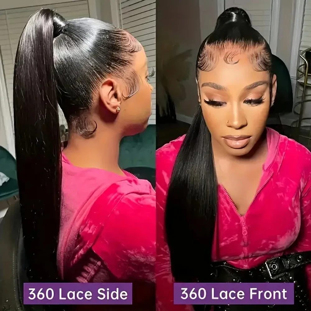 Bone Straight 360 Full Lace Frontal Wigs 250 Density Pre Plucked 13x4 13x6 Hd Lace Front Wigs For Women
Bone Straight 360 Full Lace Frontal Wigs 250 Density Pre Plucked 13x4 13x6 Hd Lace Front Wigs For Women