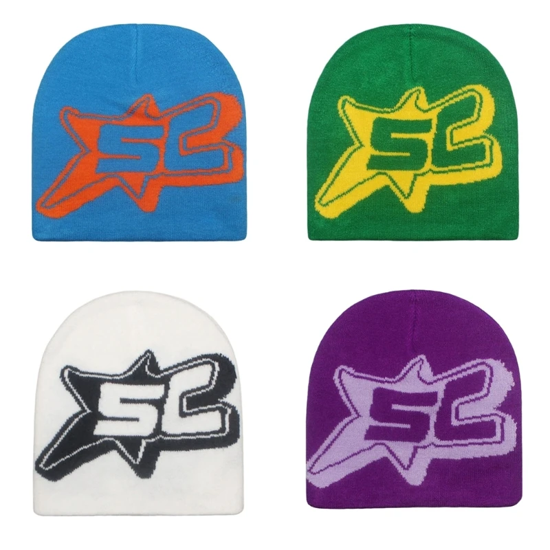 Y2K Hip-hop Unisex Beanie Hat Men Autumn and Winter Harajuku Style Photo Props Versatile Halloween Pile Bonnet 2023 New
Y2K Hip-hop Unisex Beanie Hat Men Autumn and Winter Harajuku Style Photo Props Versatile Halloween Pile Bonnet 2023 New