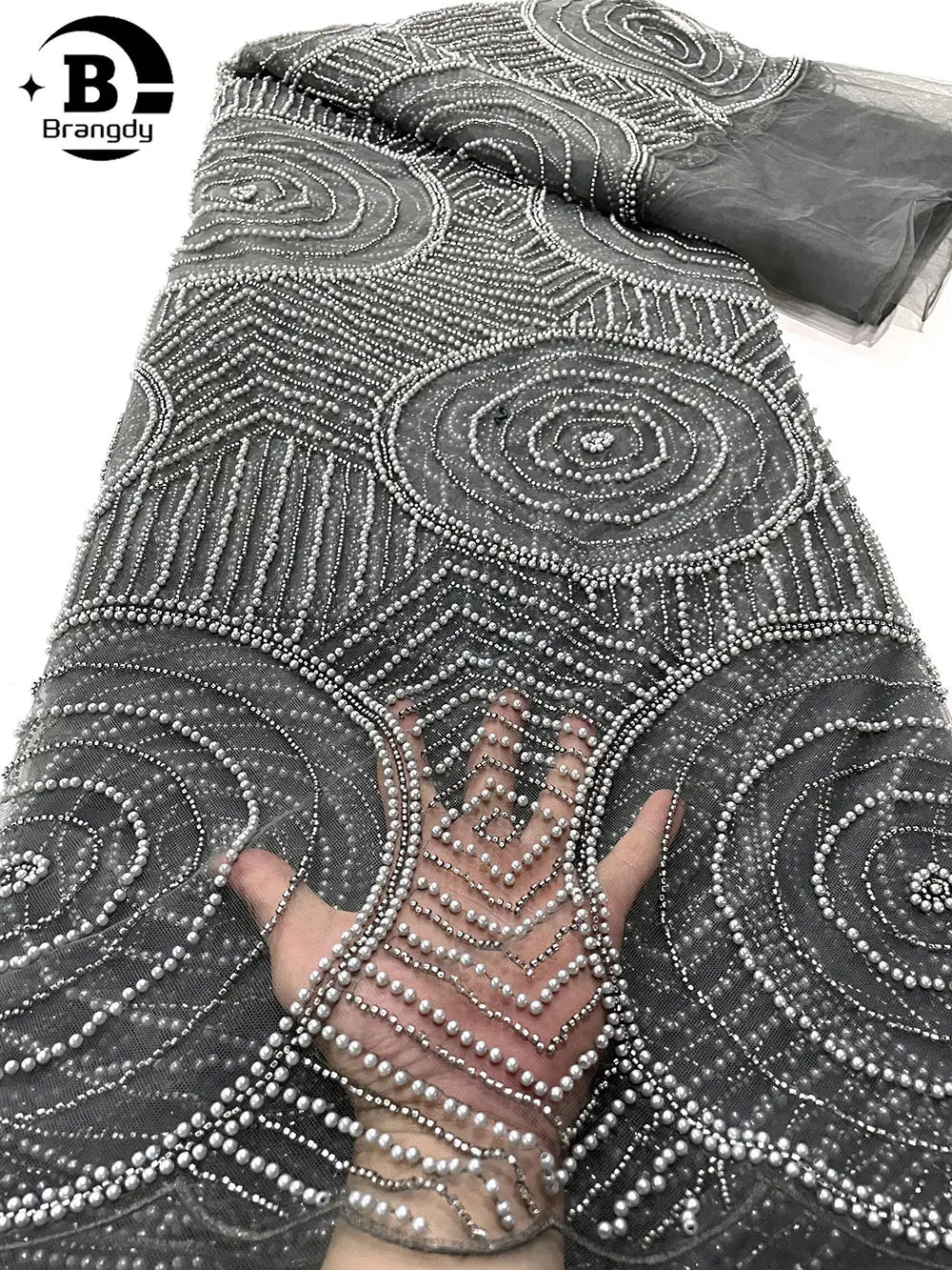 African Luxury Beaded Lace Fabric 2025 High Quality Nigerian Lace Fabric French Sequin Groom Lace Dress Party Wedding Sewing
African Luxury Beaded Lace Fabric 2025 High Quality Nigerian Lace Fabric French Sequin Groom Lace Dress Party Wedding Sewing