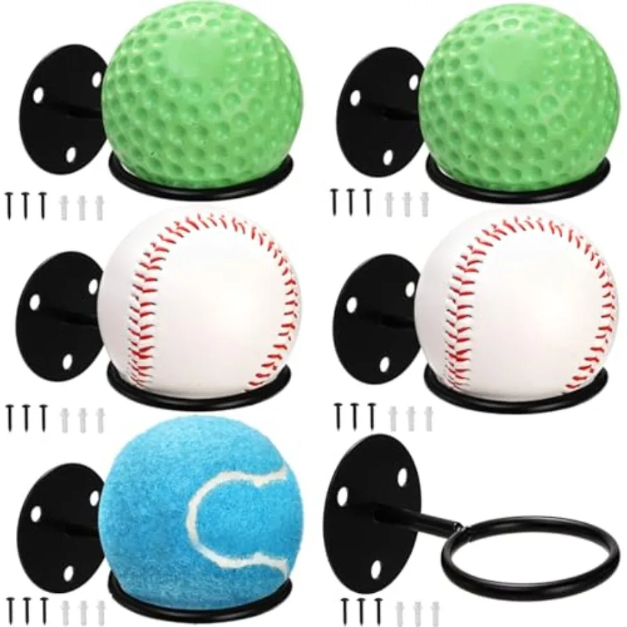 Tebery, 6 шт., настенный держатель для бейсбольного дисплея, настенное крепление, подставка для памяти бейсбола, прочная настенная вешалка для софтбола, держатель для коллекционеров
Tebery, 6 шт., настенный держатель для бейсбольного дисплея, настенное крепление, подставка для памяти бейсбола, прочная настенная вешалка для софтбола, держатель для коллекционеров