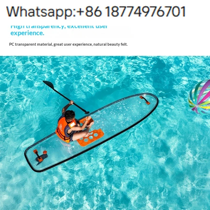 Crystal SUP.Transparent PC Polycarbonate SUP Paddle Board for Adult Outdoor Surfing and Rowing with High Transparency
Crystal SUP.Transparent PC Polycarbonate SUP Paddle Board for Adult Outdoor Surfing and Rowing with High Transparency
