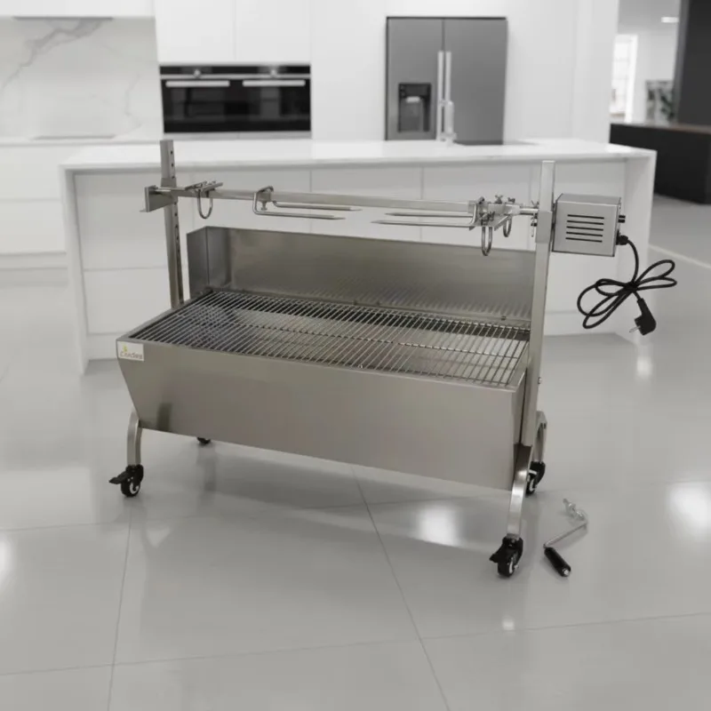 Outdoor Stainless Steel BBQ Large Spit Charcoal Rotisserie Charcoal Electric Whole Lamb Suckling Pig Customizable
Outdoor Stainless Steel BBQ Large Spit Charcoal Rotisserie Charcoal Electric Whole Lamb Suckling Pig Customizable