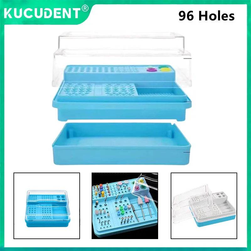 96 Holes Dental Burs Box Drill Endo Files Sterilization Placement Case Endodontic Disinfection Holder Lab Dentistry Organizer
96 Holes Dental Burs Box Drill Endo Files Sterilization Placement Case Endodontic Disinfection Holder Lab Dentistry Organizer