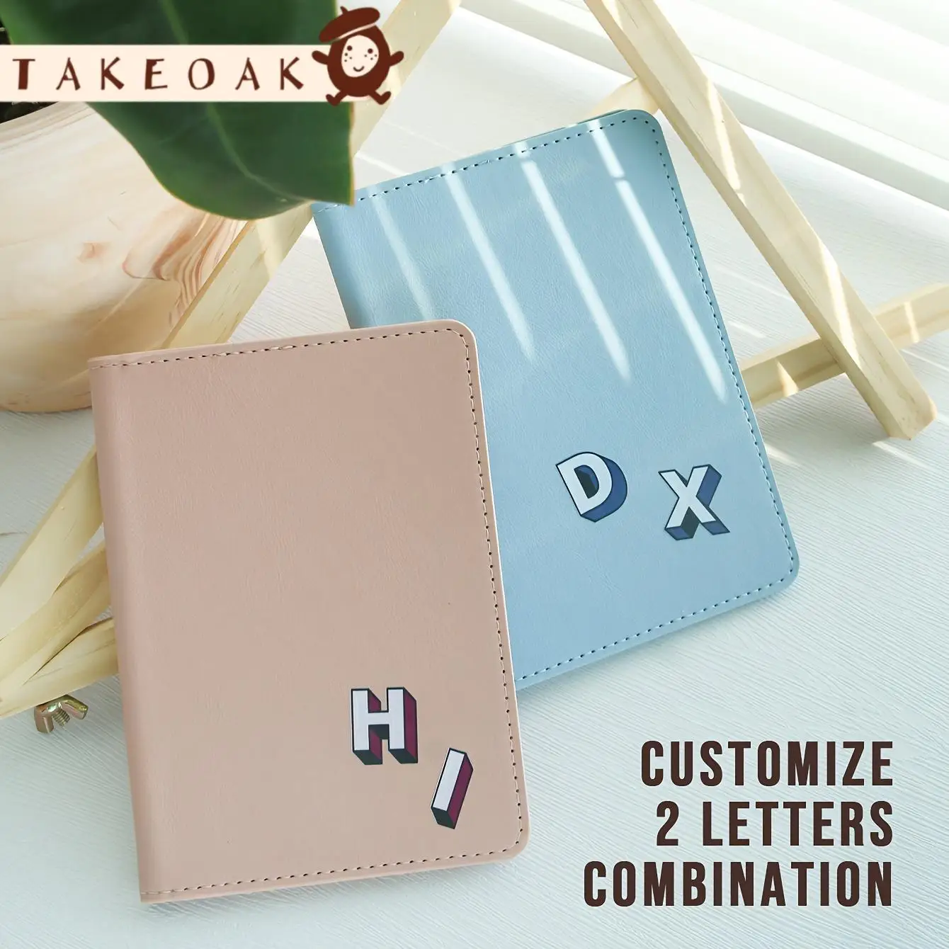 Minimal Solid Matte Leather Custom 3D Stereo Dual Initial Letters Passport Cover Portable Multi-slot Travel Document Organizer
Minimal Solid Matte Leather Custom 3D Stereo Dual Initial Letters Passport Cover Portable Multi-slot Travel Document Organizer