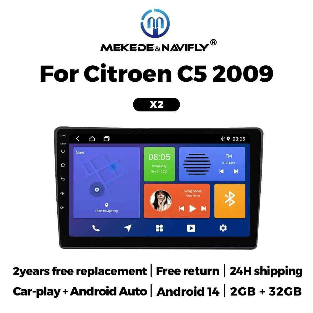 9'' 2DIN Audio Car Radio Multimedia Video Player for Citroen C5 2008 2009 2010 -2017 Wireless Carplay Android Auto GPS Autoradio
9'' 2DIN Audio Car Radio Multimedia Video Player for Citroen C5 2008 2009 2010 -2017 Wireless Carplay Android Auto GPS Autoradio