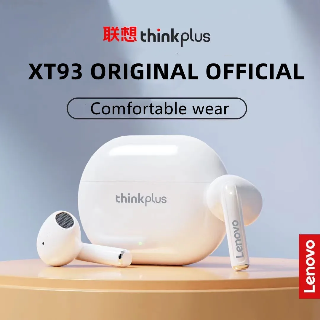 New Original Lenovo XT93 Headphones 5.2 Bluetooth Wireless headset Stereo Sport Earhook Earphones With Dual HD Micr long standby
New Original Lenovo XT93 Headphones 5.2 Bluetooth Wireless headset Stereo Sport Earhook Earphones With Dual HD Micr long standby
