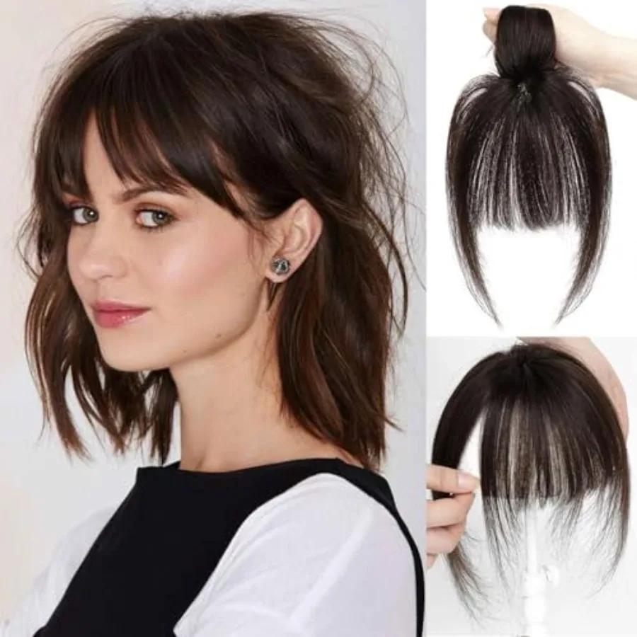 Bangs Hair Clip, Clip in Bangs Hair Toppers for Women 100% Real Human Hair, Clip on Bangs 360° 3D Cover Wispy Fake Clip in Hair
Bangs Hair Clip, Clip in Bangs Hair Toppers for Women 100% Real Human Hair, Clip on Bangs 360° 3D Cover Wispy Fake Clip in Hair
