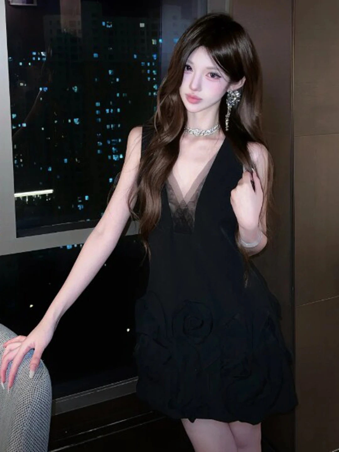 Black Bodycon Skirt V-Neck Sexy Korean Style Summer Dress Fashionable And Elegant Strapless Cotton Blend Dress for Women
Black Bodycon Skirt V-Neck Sexy Korean Style Summer Dress Fashionable And Elegant Strapless Cotton Blend Dress for Women