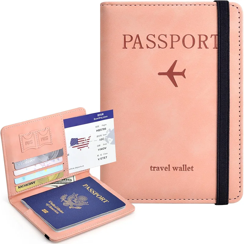 Passport Holder, Passport Cover with Credit Card Slot and Boarding Pass Slot Combo, Passport Wallet Case Book Travel Must Have
Passport Holder, Passport Cover with Credit Card Slot and Boarding Pass Slot Combo, Passport Wallet Case Book Travel Must Have
