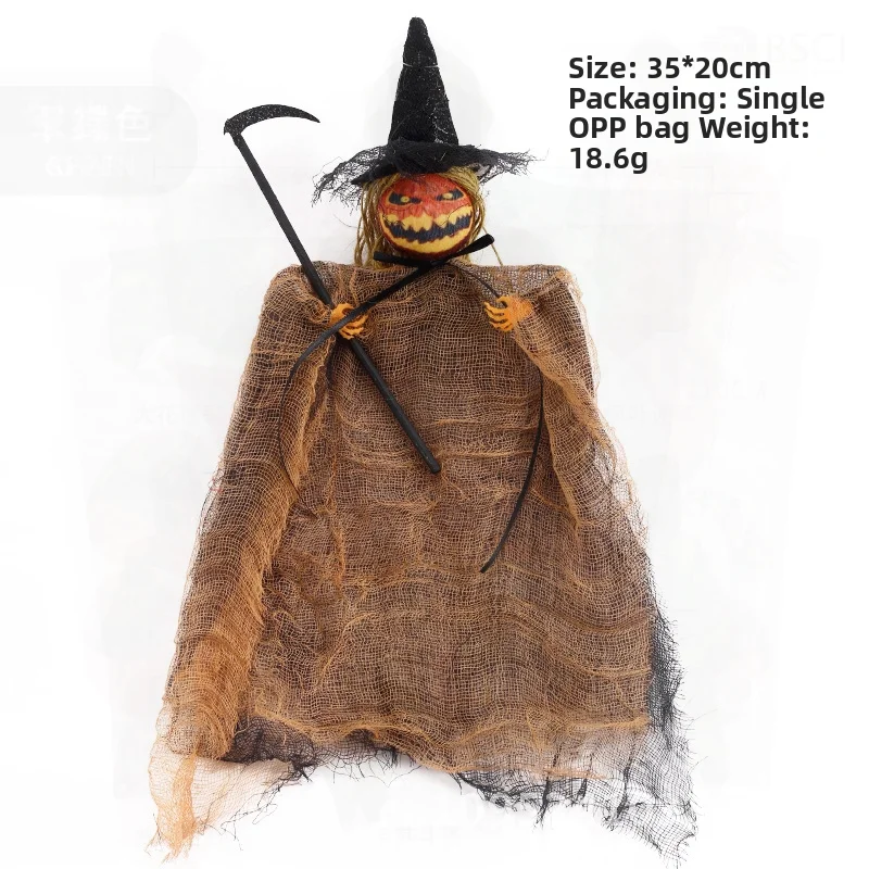 Amazon Halloween Horror Decorations - Hanging Ghost Props Pumpkin Doll Pendant for Haunted House Party Purple Orange Green
Amazon Halloween Horror Decorations - Hanging Ghost Props Pumpkin Doll Pendant for Haunted House Party Purple Orange Green