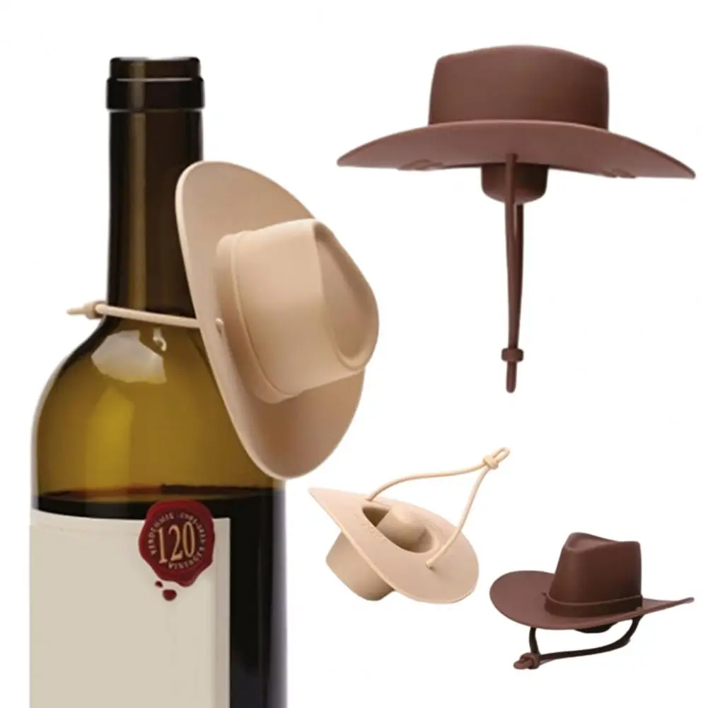 1/2/3Pcs Cowboy Hat Wine Stoppers Silicone Bottle Toppers Air-Tight Seal Reusable Wine Corks Fits Standard Champagne Bottles
1/2/3Pcs Cowboy Hat Wine Stoppers Silicone Bottle Toppers Air-Tight Seal Reusable Wine Corks Fits Standard Champagne Bottles