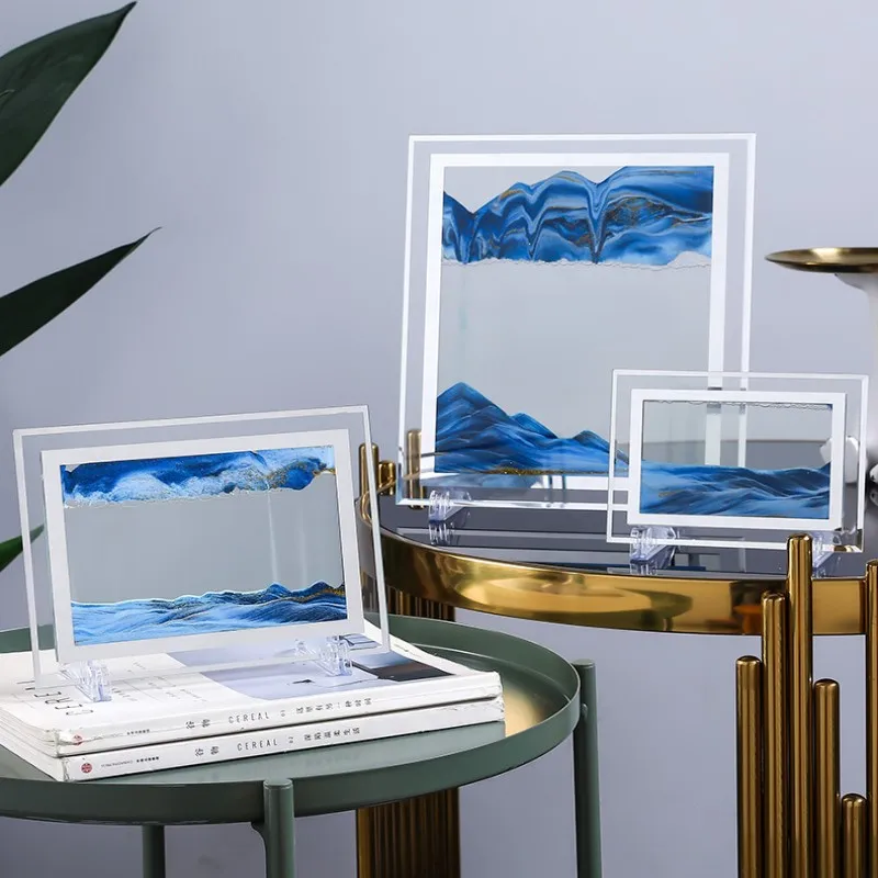 3D Quicksand Painting Ornaments Glass Hourglass Moving Sand Art Picture Rectangle Sandscape Desktop Decoration Quicksand Home De
3D Quicksand Painting Ornaments Glass Hourglass Moving Sand Art Picture Rectangle Sandscape Desktop Decoration Quicksand Home De
