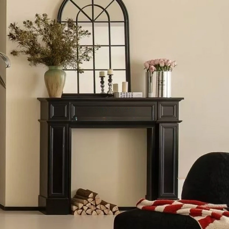 American retro European fireplace decorative cabinet decorative fireplace rack carved country bed and breakfast French
American retro European fireplace decorative cabinet decorative fireplace rack carved country bed and breakfast French