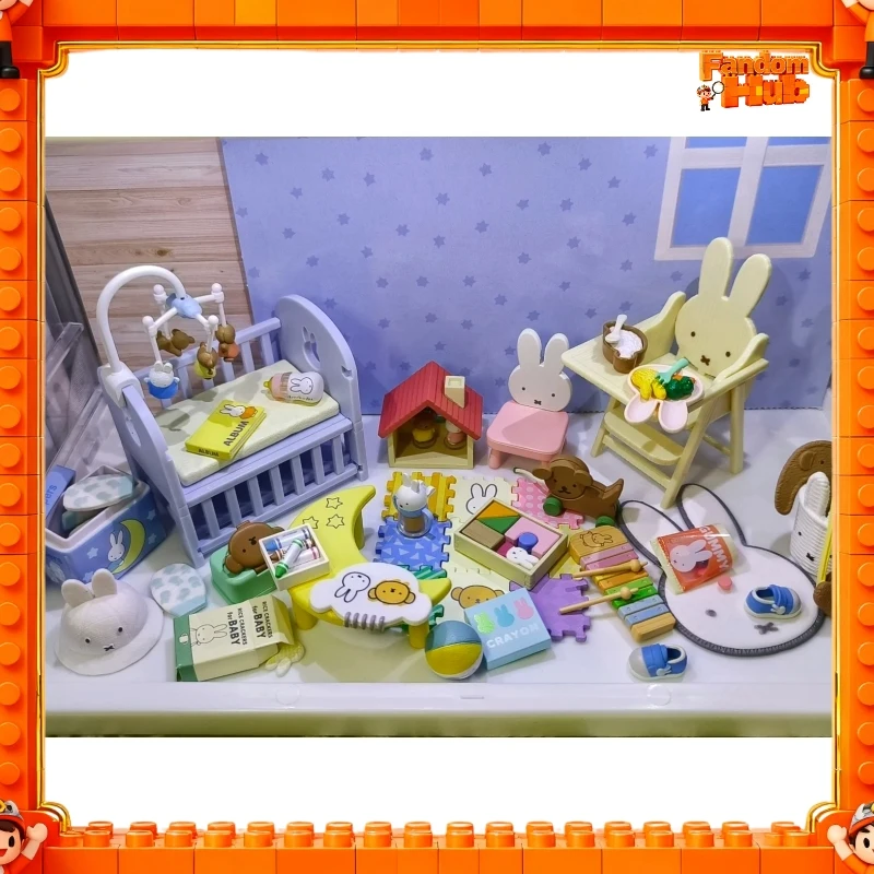 Genuine Re-Ment Miffy'S Baby Room Nursery Themed Miniature Scene Figurine Blind Box Model Toy Fans Gift
Genuine Re-Ment Miffy'S Baby Room Nursery Themed Miniature Scene Figurine Blind Box Model Toy Fans Gift