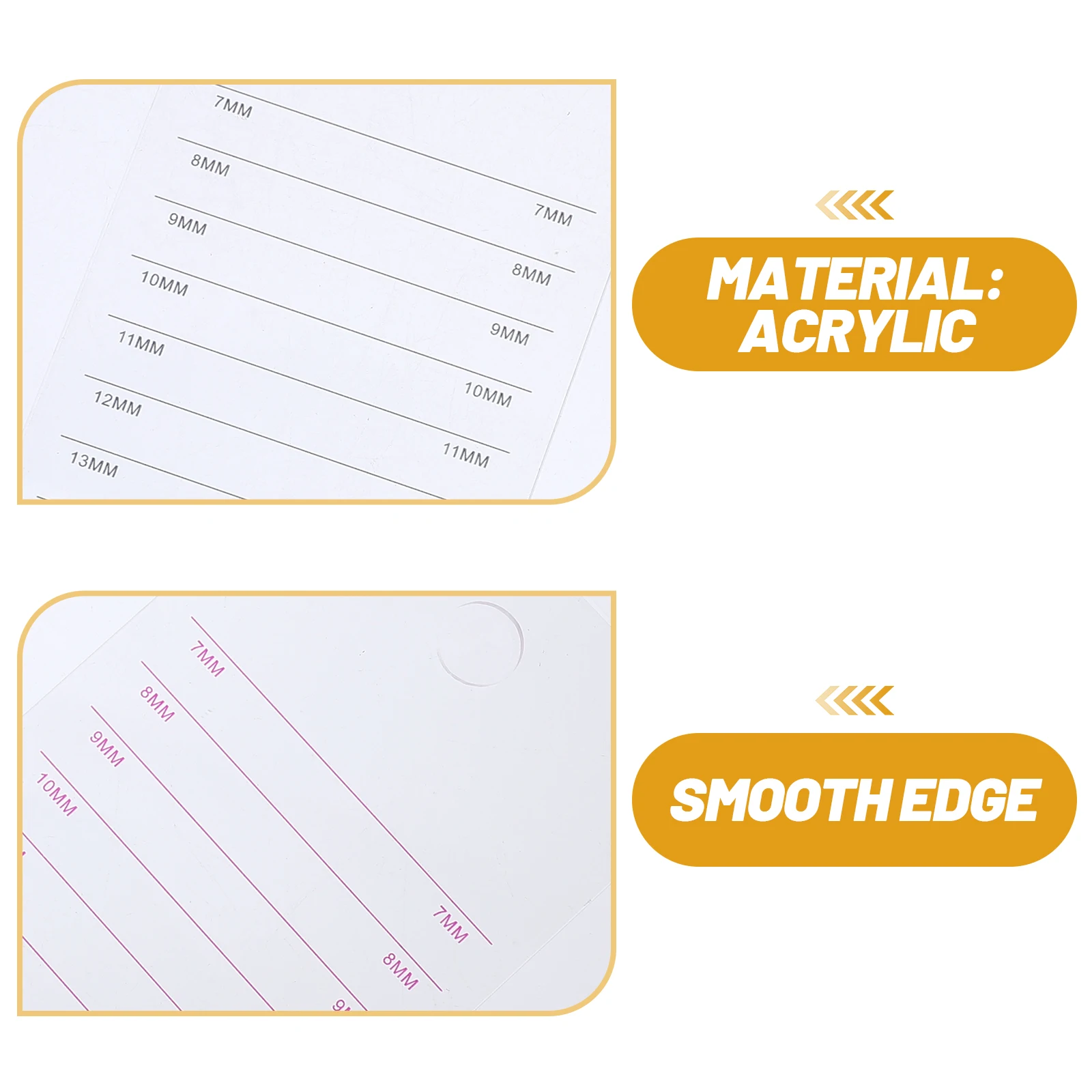 4pcs Acrylic Tray Storage Board With Scale Extension Tool False Eyelash Organizer Holder For Salon Home Use Extension Supplies
4pcs Acrylic Tray Storage Board With Scale Extension Tool False Eyelash Organizer Holder For Salon Home Use Extension Supplies