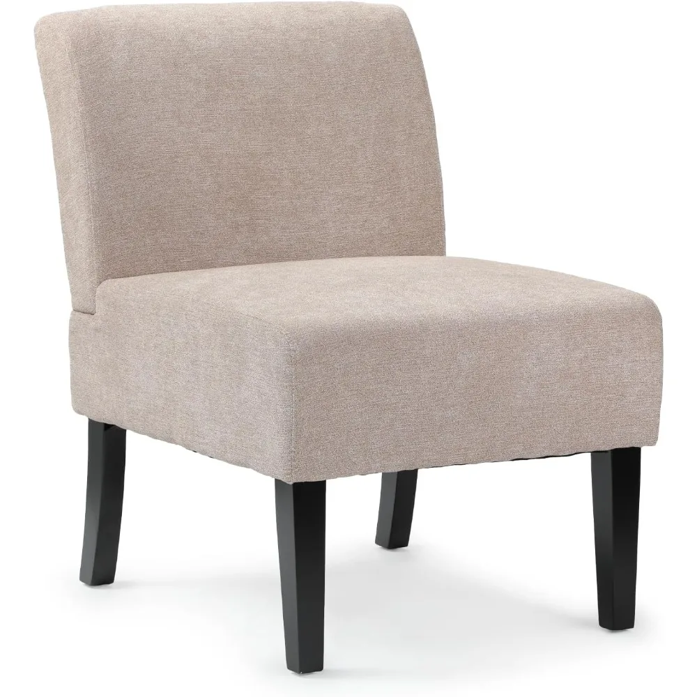 Accent Chair Modern Armless Accent Chairs for Living Room Elegant Design Fabric Dining Chair Comfortable Living Room Chairs Sofa
Accent Chair Modern Armless Accent Chairs for Living Room Elegant Design Fabric Dining Chair Comfortable Living Room Chairs Sofa