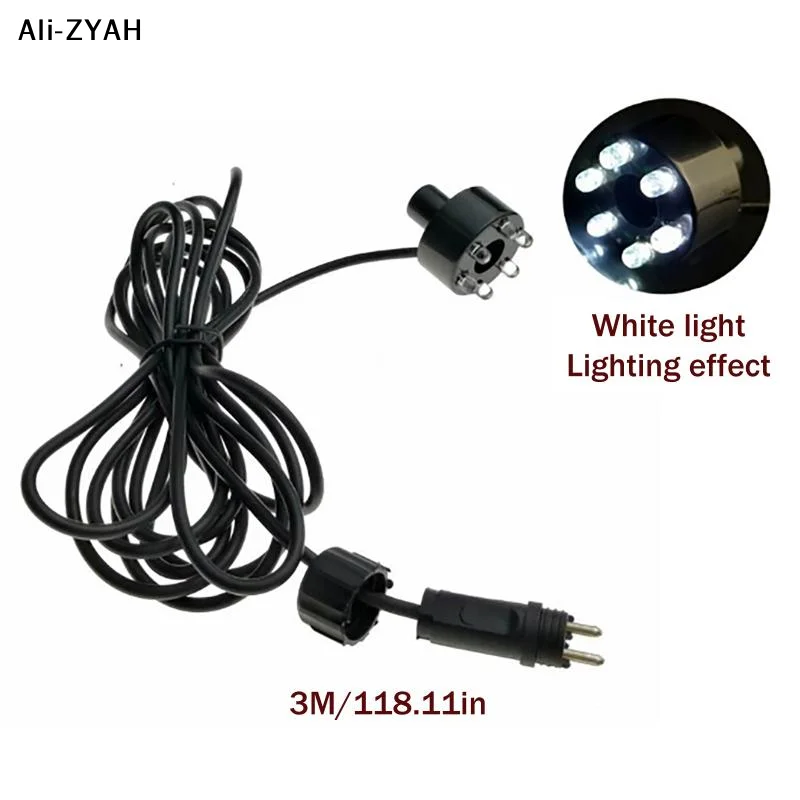 【HY6】1Pc 2025 New Plastic Underwater 6-LED Light Ring For Fountain Fish Pond Water Garden AC Adapter Warm White White Multicolor
【HY6】1Pc 2025 New Plastic Underwater 6-LED Light Ring For Fountain Fish Pond Water Garden AC Adapter Warm White White Multicolor
