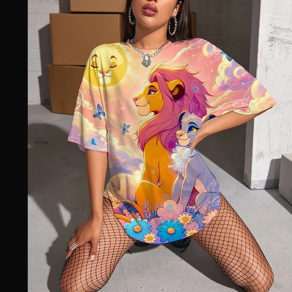 Disney Summer Adult and Children Lion King T-shirt Cartoon Round Neck Top Tshirt Casual Clothing Daily Fashion Street Wear
Disney Summer Adult and Children Lion King T-shirt Cartoon Round Neck Top Tshirt Casual Clothing Daily Fashion Street Wear