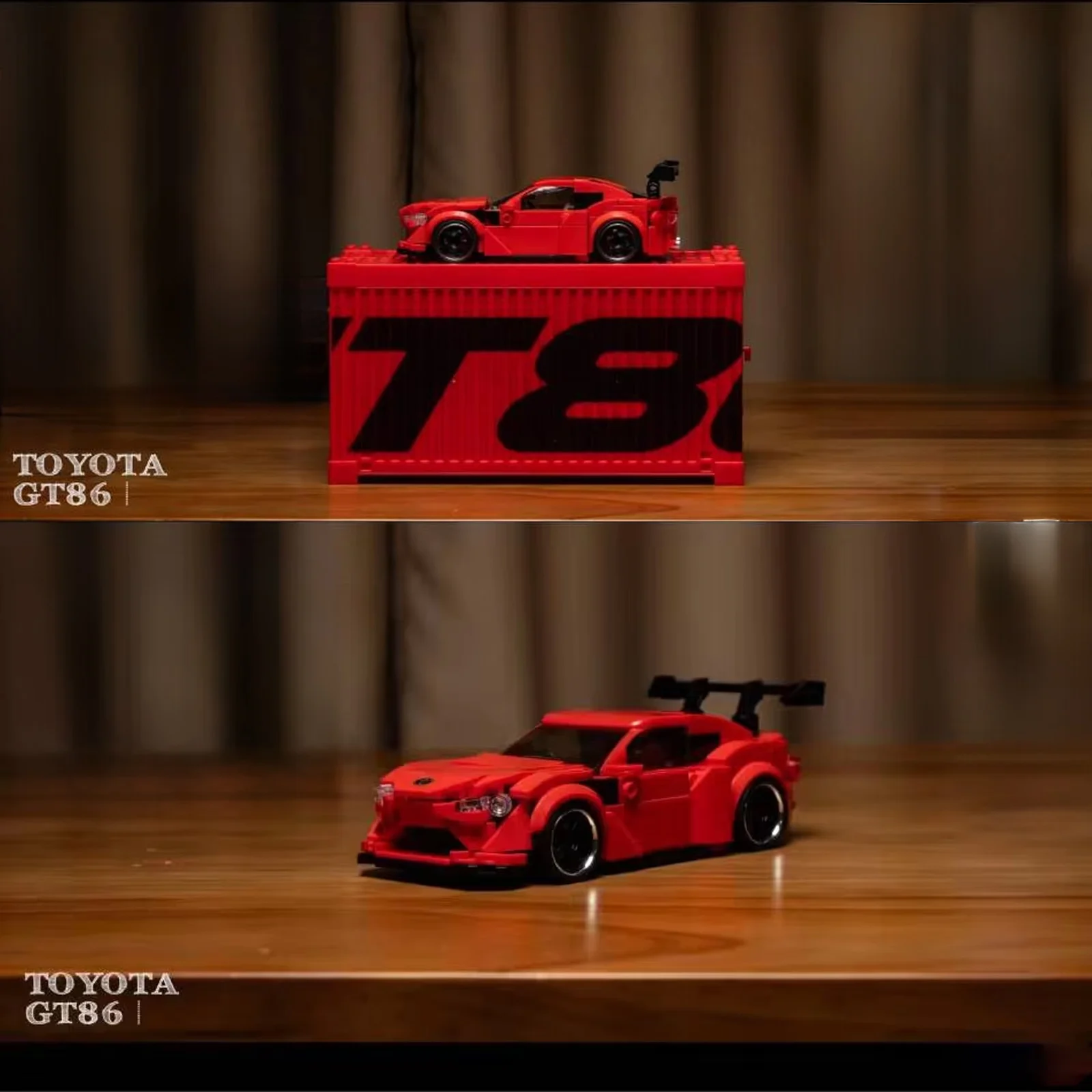 PB8832 Toyota GT86 Speed Toy Champion Модель спортивного автомобиля 1:32 Строительные блоки Кирпичи с контейнером Дисплей Коробка Рождественская детская игрушка в подарок
PB8832 Toyota GT86 Speed Toy Champion Модель спортивного автомобиля 1:32 Строительные блоки Кирпичи с контейнером Дисплей Коробка Рождественская детская игрушка в подарок