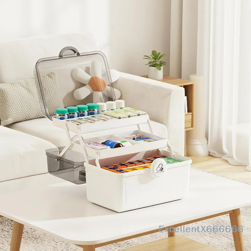 3 Tier Foldable Medicine Organizer Compact Multi Compartments Medical Storage Box for Dorm Home Travel First Aid Use
3 Tier Foldable Medicine Organizer Compact Multi Compartments Medical Storage Box for Dorm Home Travel First Aid Use