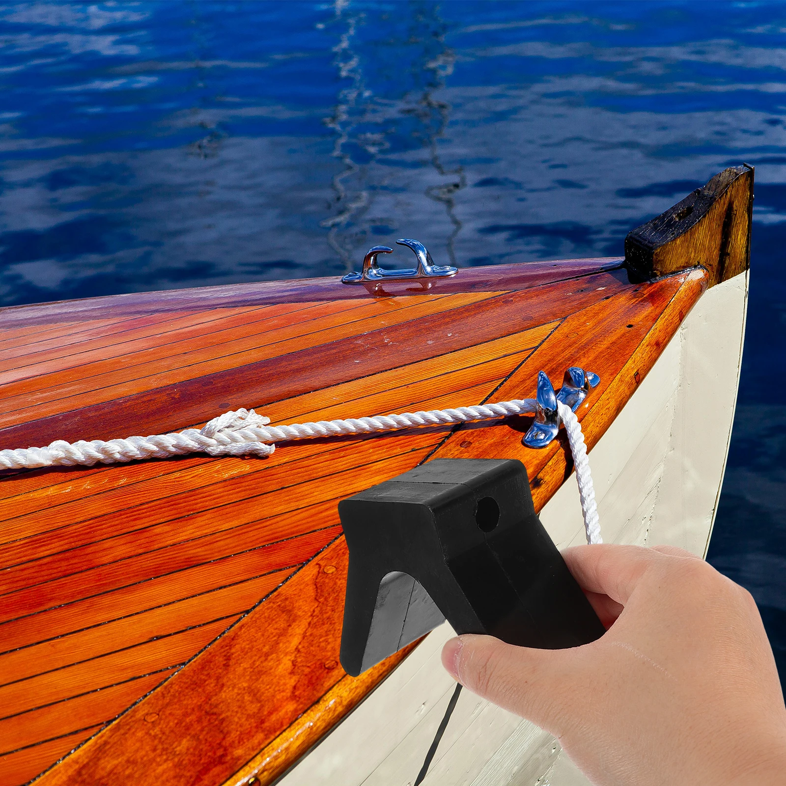 2pcs Marine Rubber V-Shaped Weight Distribution Scratch Resistant Easy Install For Yachts Kayaks
2pcs Marine Rubber V-Shaped Weight Distribution Scratch Resistant Easy Install For Yachts Kayaks