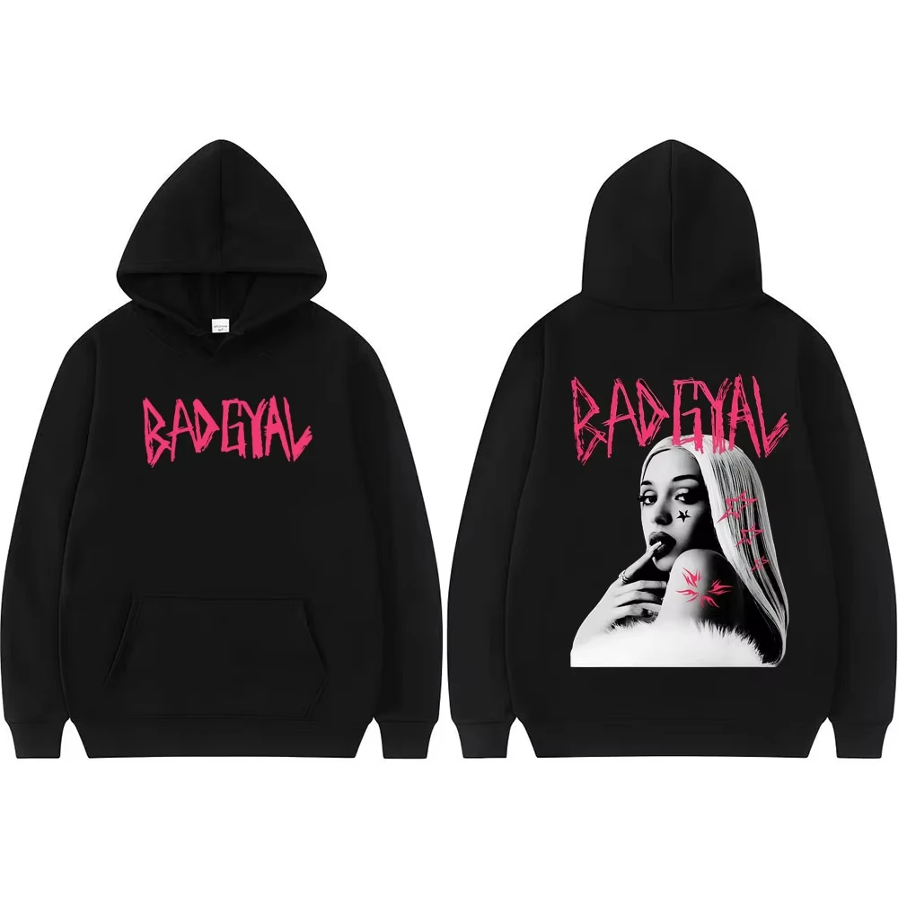 2026 New Singer Bad Gyal Album Graphic Sweatshirts Men Women Classic Harajuku Hip Hop Retro Trending Pullover Comfort Hoodies
2026 New Singer Bad Gyal Album Graphic Sweatshirts Men Women Classic Harajuku Hip Hop Retro Trending Pullover Comfort Hoodies