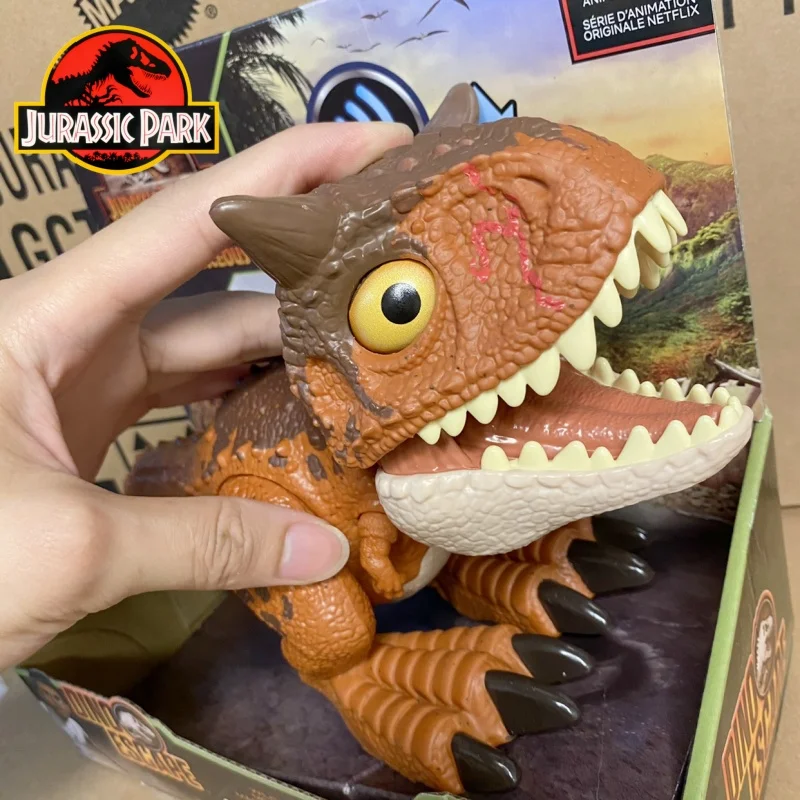 Original Jurassic World Interactive Q-version Cute Pet Bull Dragon Sound Effect Dimetrodom Dinosaur Model Gift Collection
Original Jurassic World Interactive Q-version Cute Pet Bull Dragon Sound Effect Dimetrodom Dinosaur Model Gift Collection