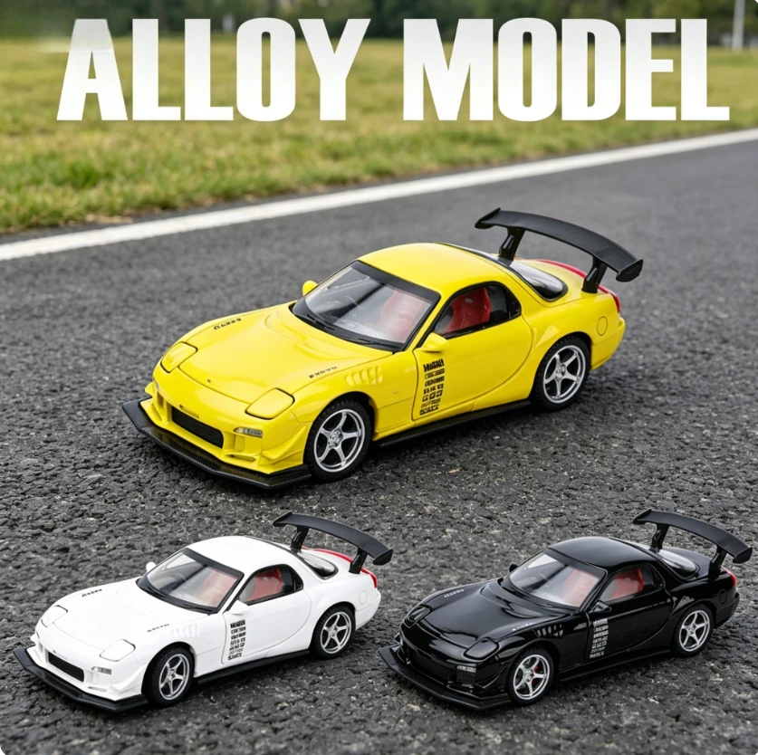 Simulated 1:32 RX-7FD3S Alloy Sports Car Model Decorative Toy,Perfect Birthday Gift for Boyfriend
Simulated 1:32 RX-7FD3S Alloy Sports Car Model Decorative Toy,Perfect Birthday Gift for Boyfriend