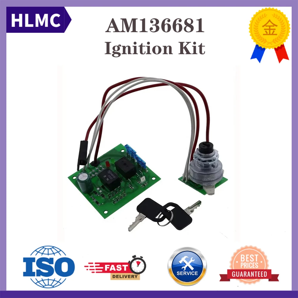 Construction Machinery Parts Demfec Ignition Switch Module with Key Garden Tractors 415 425 445 455 AM136681 TCA24616
Construction Machinery Parts Demfec Ignition Switch Module with Key Garden Tractors 415 425 445 455 AM136681 TCA24616