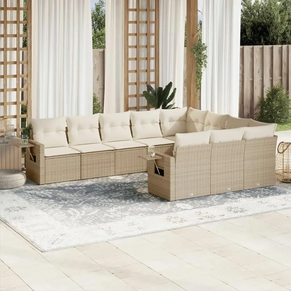 Beige Garden Sofa Set Outdoor Furniture Cushioned Seating for Patio and Balcony Relaxation 
Beige Garden Sofa Set Outdoor Furniture Cushioned Seating for Patio and Balcony Relaxation