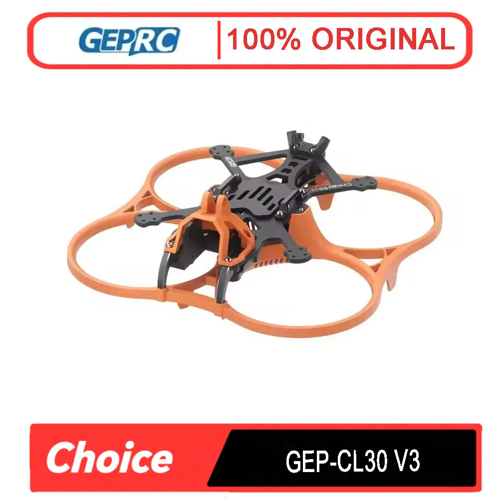 GEPRC Cinelog30 GEP-CL30 V3 Комплект рамы 3-дюймовый для FPV Racing Drone Детали Совместимость Установка O4 Air Unit PRO
GEPRC Cinelog30 GEP-CL30 V3 Комплект рамы 3-дюймовый для FPV Racing Drone Детали Совместимость Установка O4 Air Unit PRO