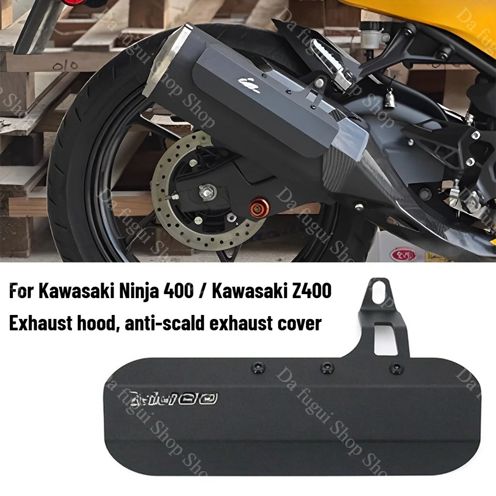 For Kawasaki Ninja 400 / Kawasaki Z400 Motorcycle Exhaust Pipe Side Protector Heat Shield Cover Guard Anti-scalding Cover CNC
For Kawasaki Ninja 400 / Kawasaki Z400 Motorcycle Exhaust Pipe Side Protector Heat Shield Cover Guard Anti-scalding Cover CNC