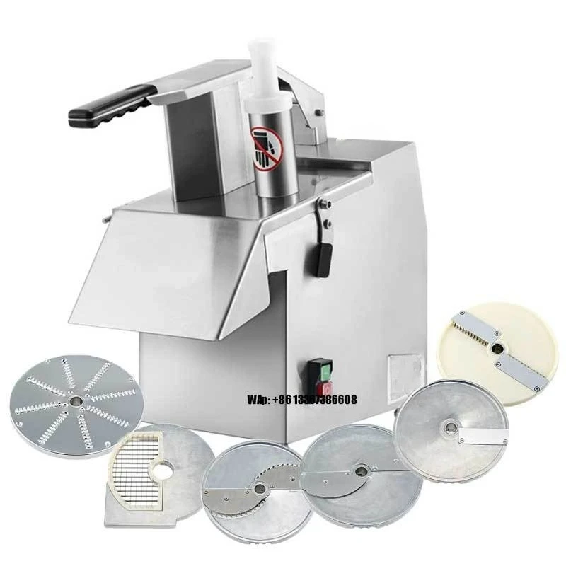 Commercial Multi Function Electric Vegetable Fruit Slicer Shredder Potato Dicer for Restaurant with 6 Blades
Commercial Multi Function Electric Vegetable Fruit Slicer Shredder Potato Dicer for Restaurant with 6 Blades