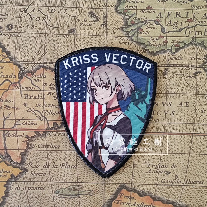 Girls Frontline VIVI Tactical Morale Hook&Loop Patches for Clothing Two-dimensional Game Peripheral Characters Morale Badges
Girls Frontline VIVI Tactical Morale Hook&Loop Patches for Clothing Two-dimensional Game Peripheral Characters Morale Badges