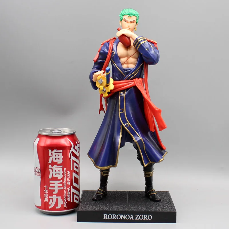 29cm Anime Zoro One Piece Figures Drinking Samurai Outfit Roronoa Zoro Action Figures PVC Collection Model Toys Decoration Gifts
29cm Anime Zoro One Piece Figures Drinking Samurai Outfit Roronoa Zoro Action Figures PVC Collection Model Toys Decoration Gifts