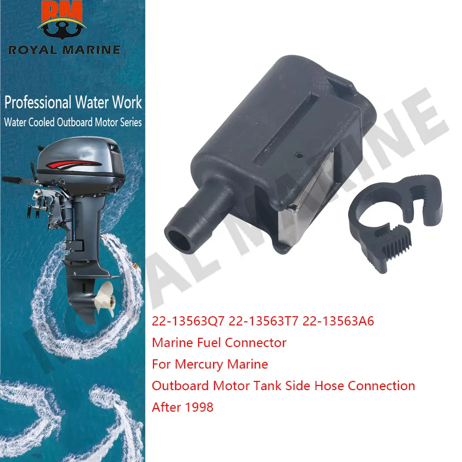 Marine Fuel Connector 22-13563Q7 22-13563T7 22-13563A6 For Mercury Marine Outboard Motor Tank Side Hose Connection After 1998
Marine Fuel Connector 22-13563Q7 22-13563T7 22-13563A6 For Mercury Marine Outboard Motor Tank Side Hose Connection After 1998