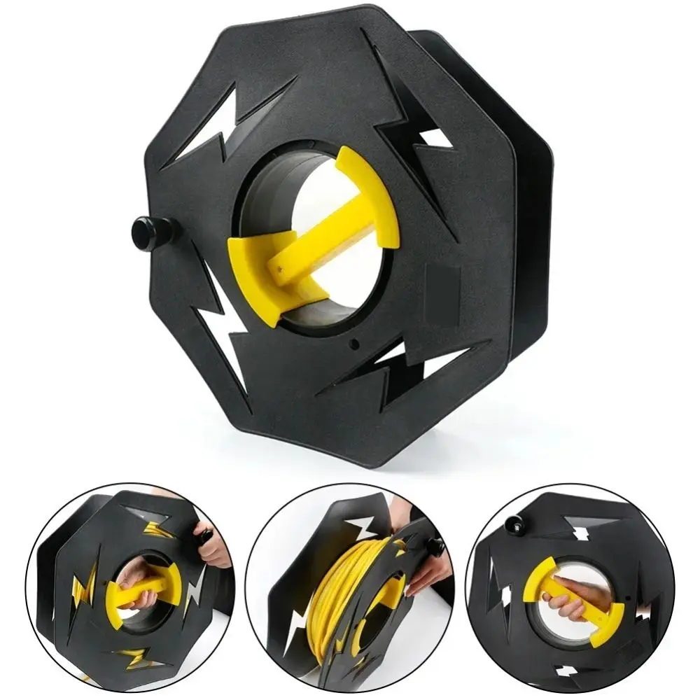 Anti-pressure Cable Tidy Reel Rolling Line Dish Wire Disk Wire Extension Collector Air Disk Cable Collection Line Cord Storage 
Anti-pressure Cable Tidy Reel Rolling Line Dish Wire Disk Wire Extension Collector Air Disk Cable Collection Line Cord Storage