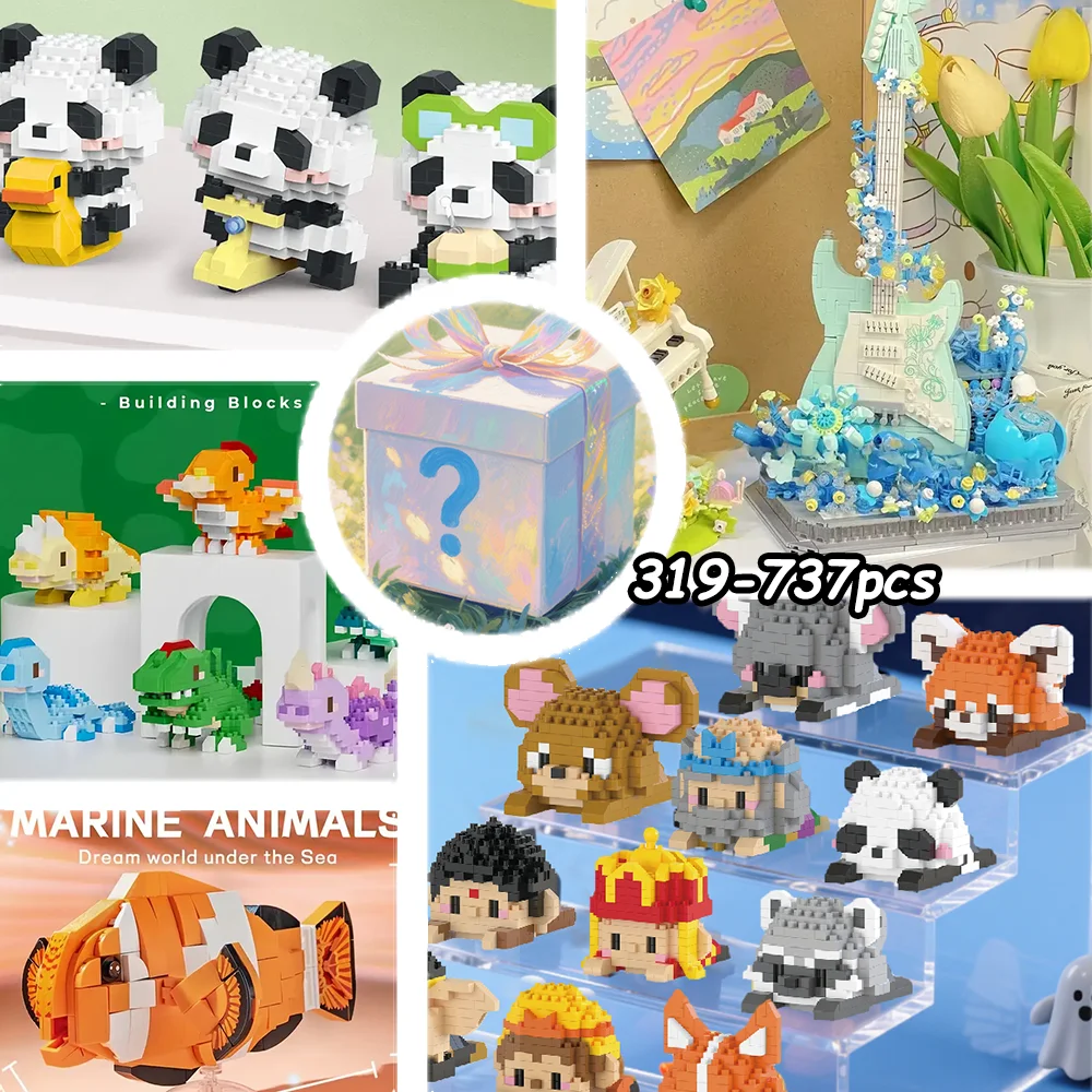 Слепая коробка с случайными строительными блоками, разборка для создания маленьких сюрпризов в сборке и разблокировка маленькой красоты сборки 
Слепая коробка с случайными строительными блоками, разборка для создания маленьких сюрпризов в сборке и разблокировка маленькой красоты сборки