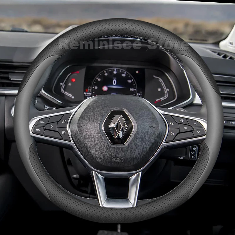 Leather Car Steering Wheel Cover for Renault Captur E-Tech Hybrid 2011-2025 Auto Steering Wheel Cover Renault Captur Accessories
Leather Car Steering Wheel Cover for Renault Captur E-Tech Hybrid 2011-2025 Auto Steering Wheel Cover Renault Captur Accessories