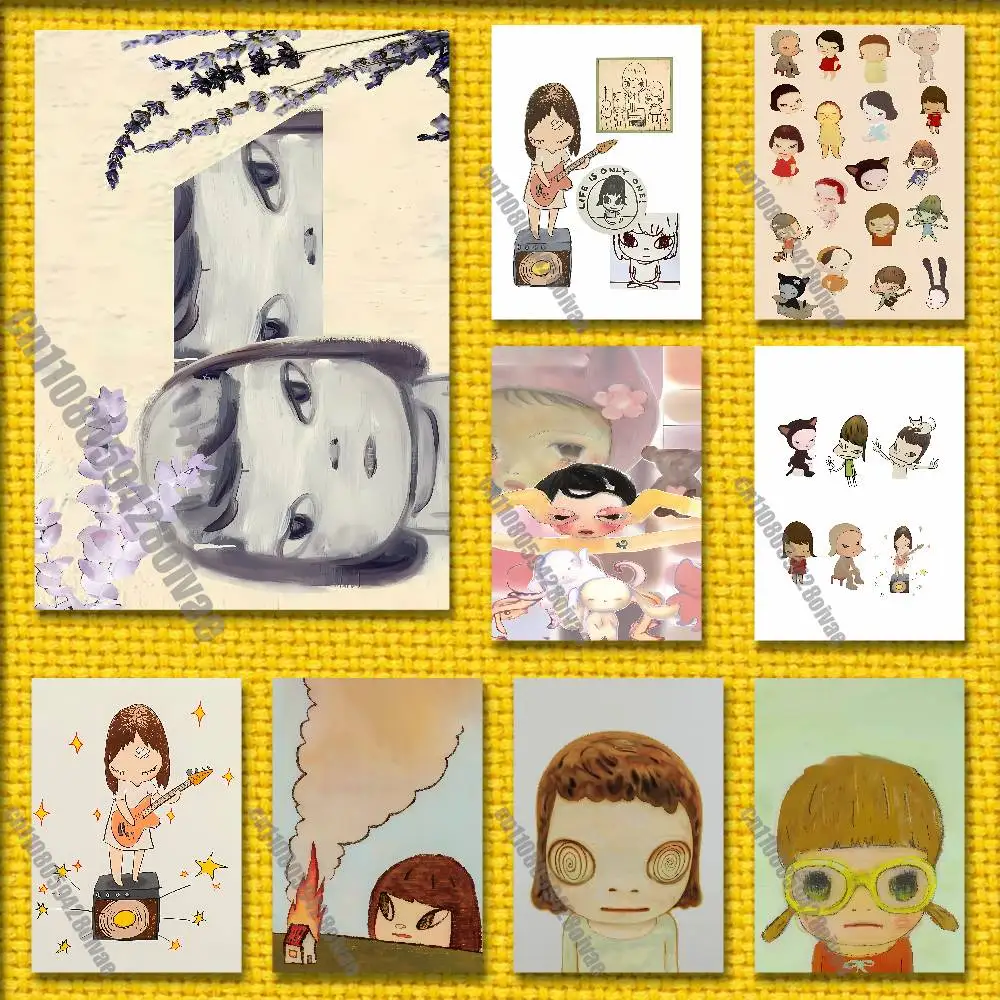 Japan Doll Y-Yoshitomo N-Nara Poster Sticker Suitable For Bars 40x60cm Self-adhesive Decorative Collectibles Playbill Cover
Japan Doll Y-Yoshitomo N-Nara Poster Sticker Suitable For Bars 40x60cm Self-adhesive Decorative Collectibles Playbill Cover
